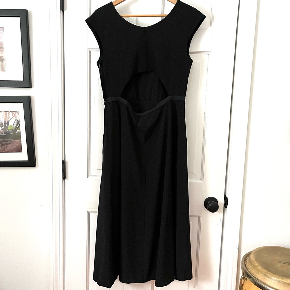 Athleta Black Midi Dress - Picture 5 of 8